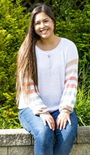 Load image into Gallery viewer, Rainbow Sleeve Sweater